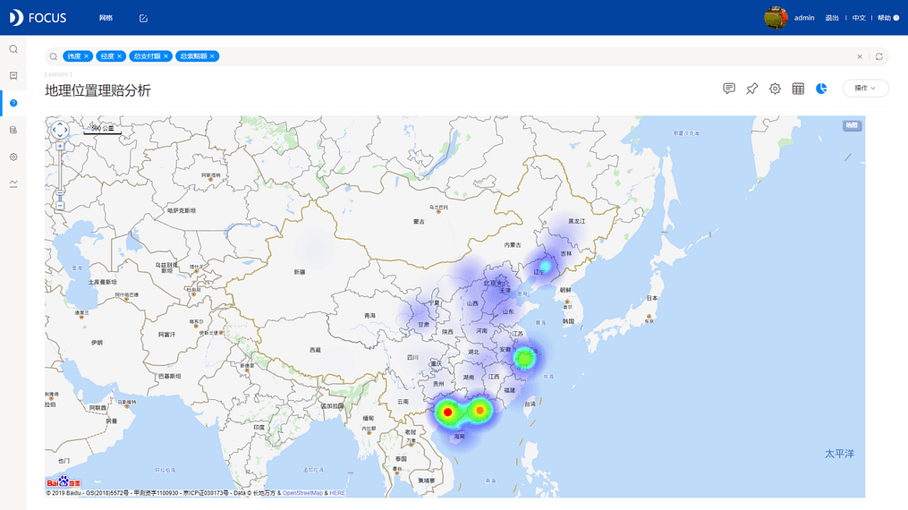 《DataFocus商业分析指南》 图6-1-2 热力图`