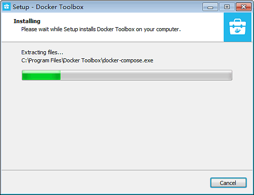 图10-1-15 安装Docker
Toolbox