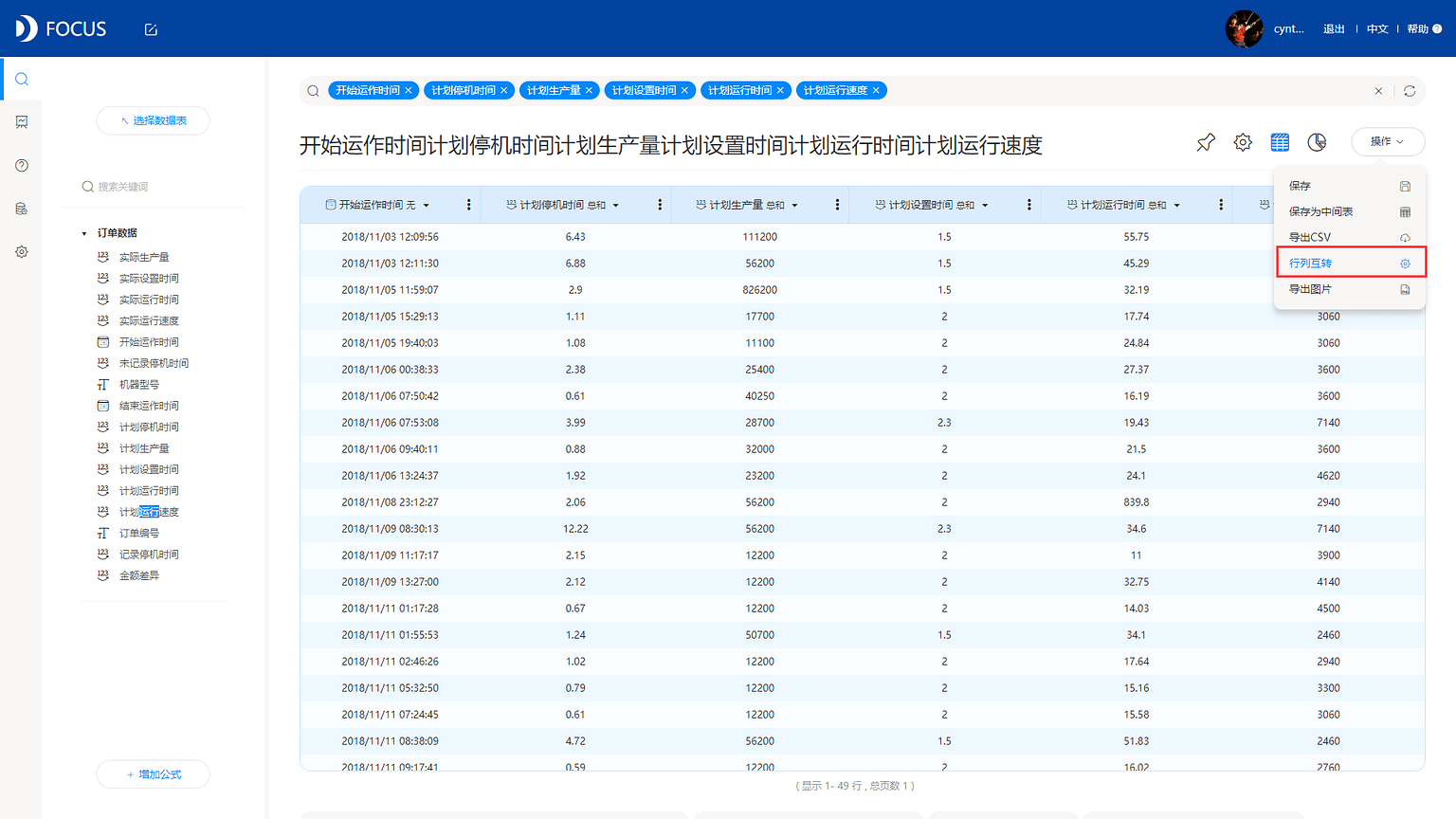 图 2-3-1
行列转换