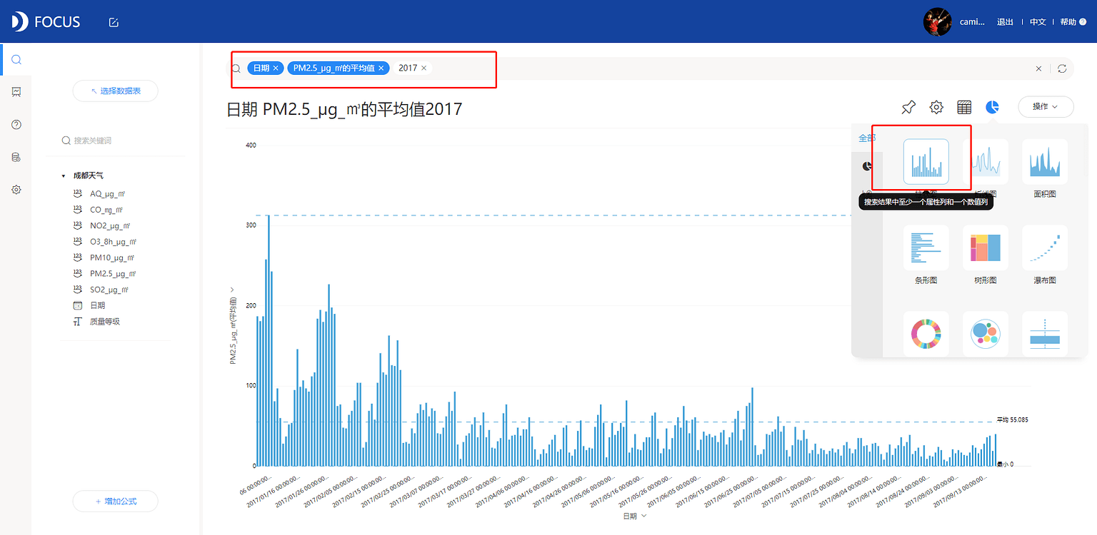 《DataFocus 和数据对话》图7-2-3
创建基本时序图