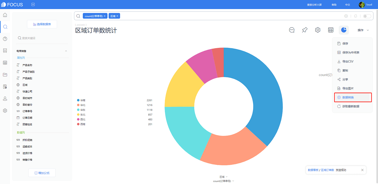 图3-8-1
数据转换选项