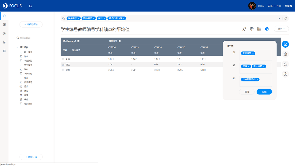 《DataFocus商业分析指南》 图5-1-6 配置图轴`