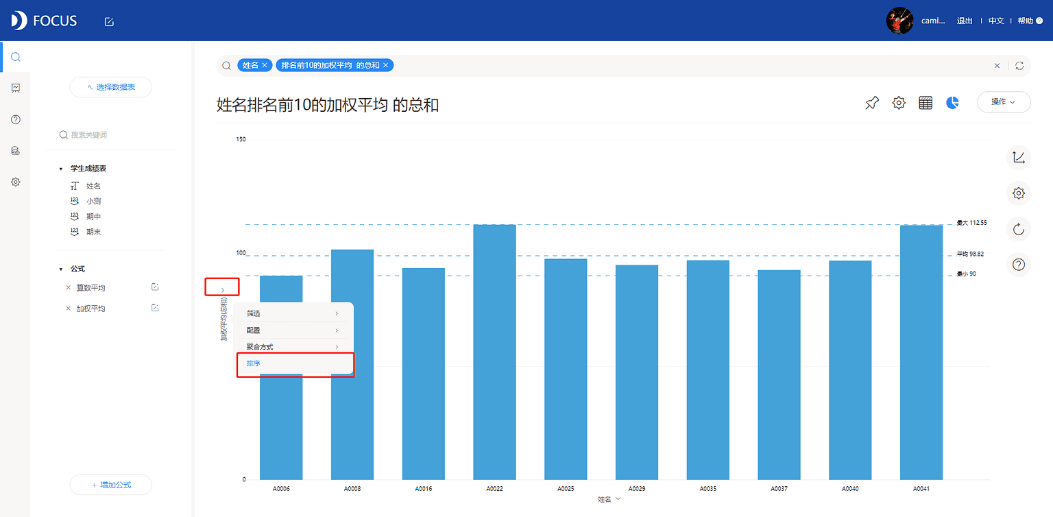 图7-2-9 排序